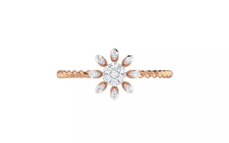 Ultra light wt Women Ring 3dm stl renders details