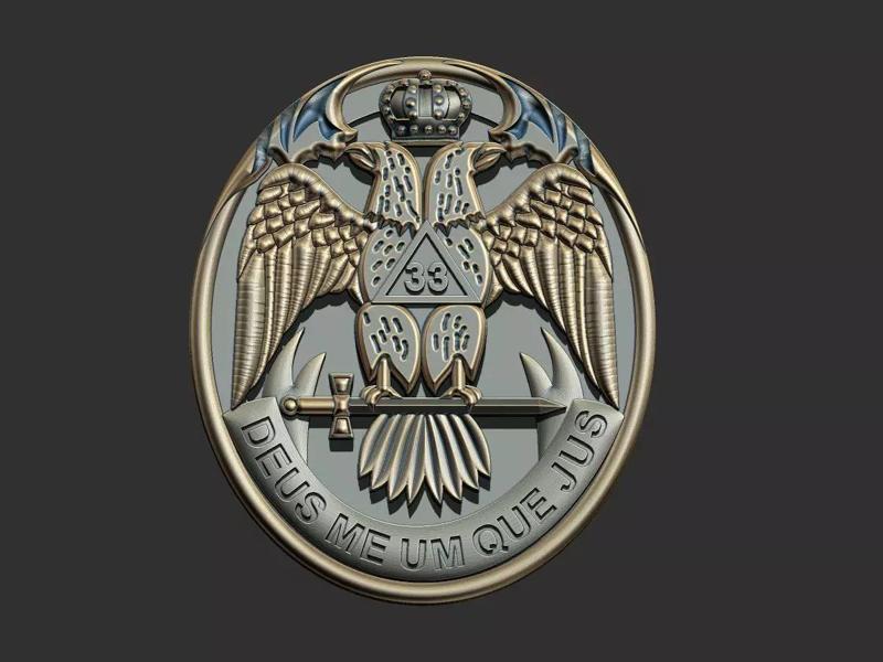 Double Head Eagle - Aguia Bicefala Medal