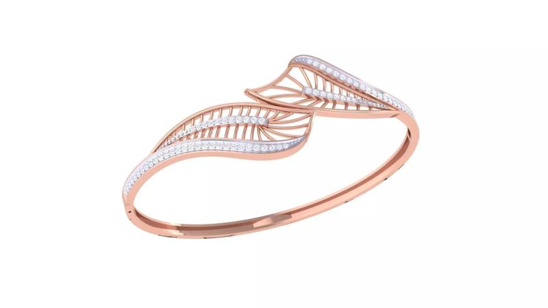 Ultra Vision Mesh Wire Women Light wt Diamond Bracelet 3dm