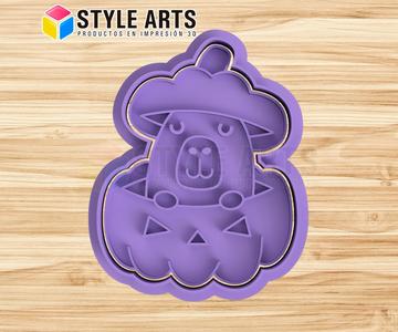 Capybara capybara Halloween cookie and dough cutter X2 - Halloween Cookies