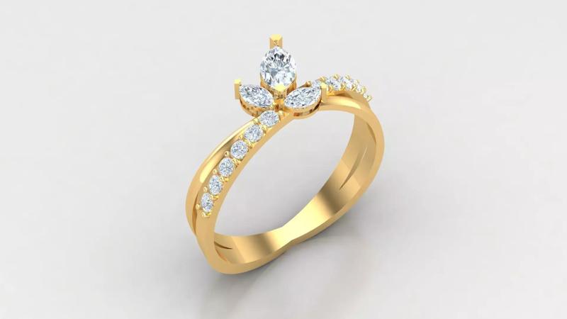 Diamond Women Ring Version 4 SLT 201