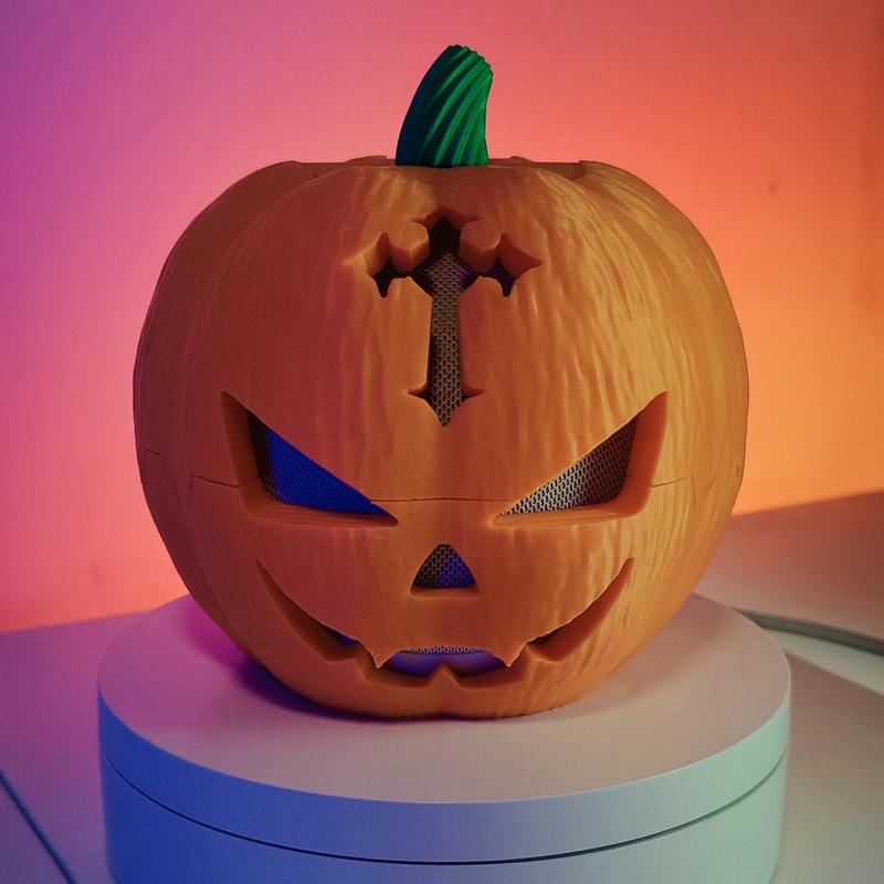 Halloween Pumpkin Base for Alexa Echo Dot gen 4 and 5