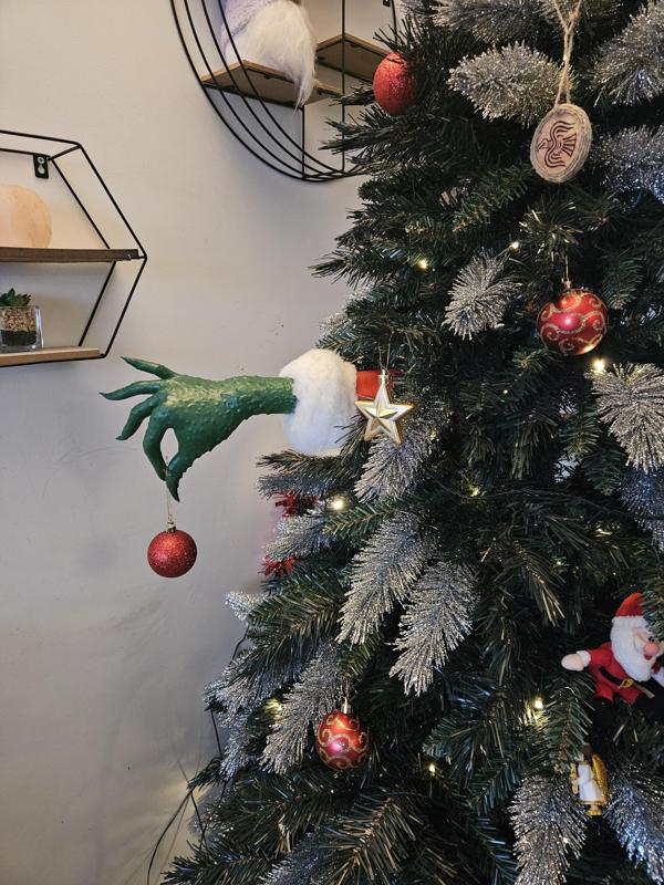Sneaky Grinch Christmas Tree Decoration
