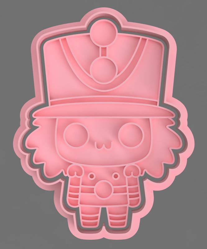 NUTCRACKER CUTTERS FOR COOKIES AND FONDANT