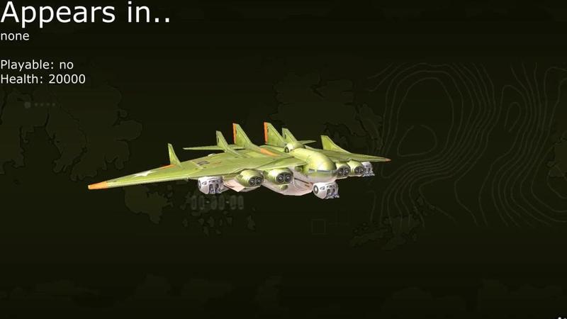 Battalion Wars 2 Western Frontier Strato Destroyer