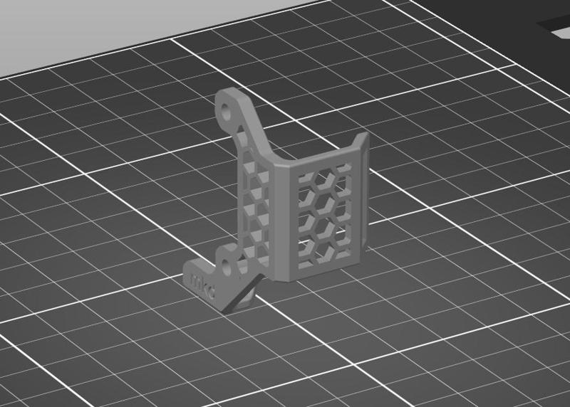 Heat break fan wire holder/cover for Prusa MK3S+ Bear Extruder