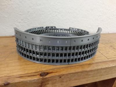 Roman Colosseum at 1:500 scale