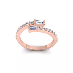 Woman Engagement Ring 3d Model and Render 20