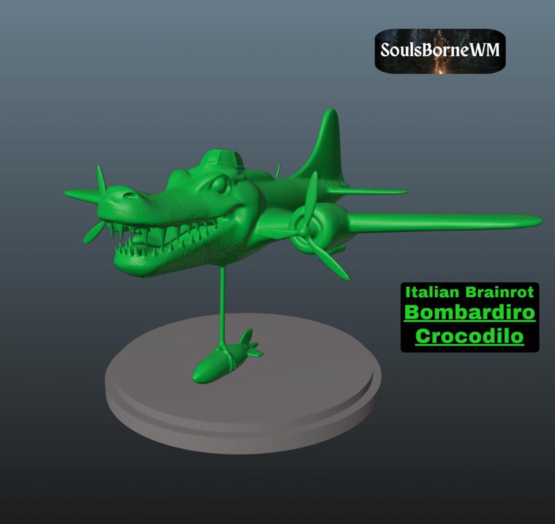 Italian Brainrot: Bombardiro Crocodilo