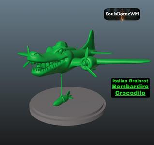Italian Brainrot: Bombardiro Crocodilo