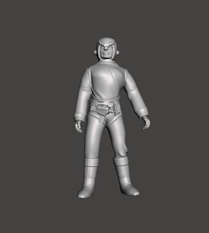 STAR TREK RETRO COMMANDER FAN ART