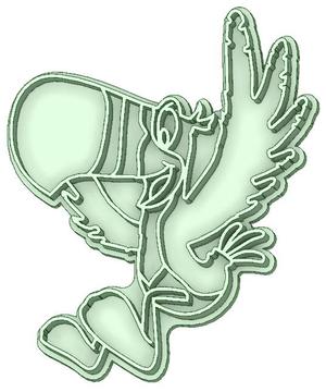 TOUCAN COOKIE CUTTER