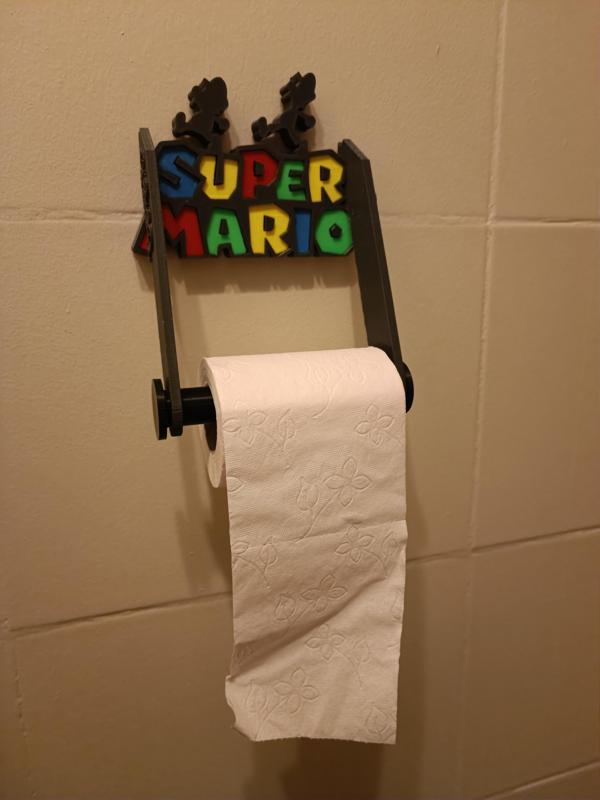 Porte Papier Toilet Super Mario Bros/ Super Mario Bros toilet Paper holder