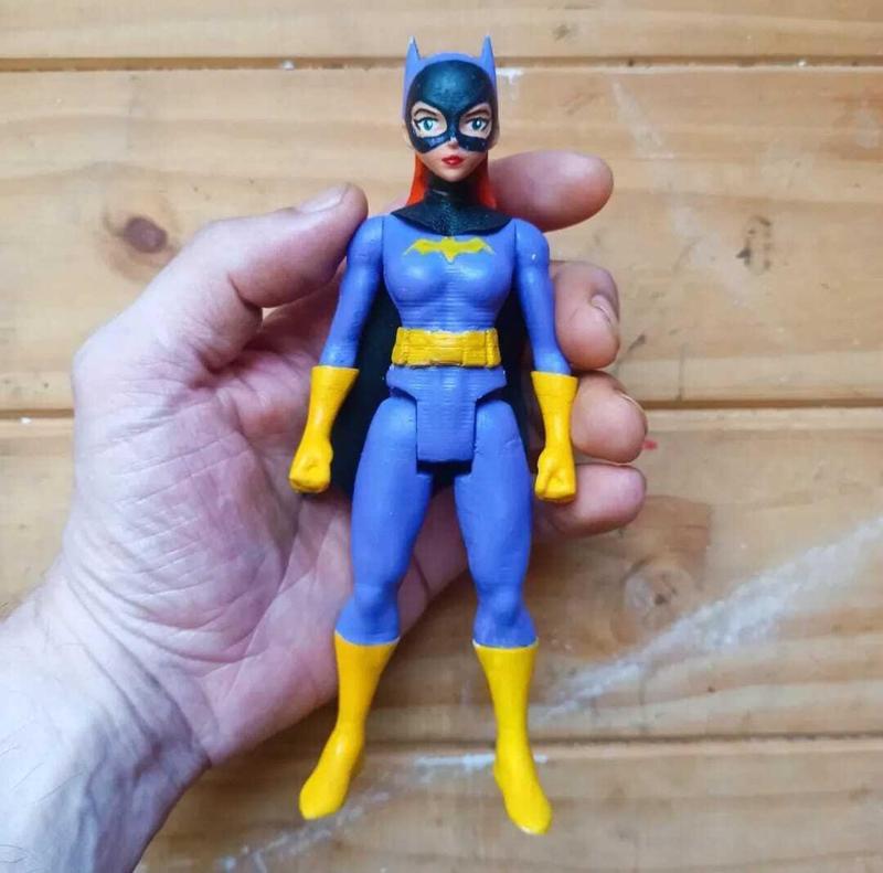BatGirl Batgirl Batgirl Retro Batman Retro RMPG Articulated