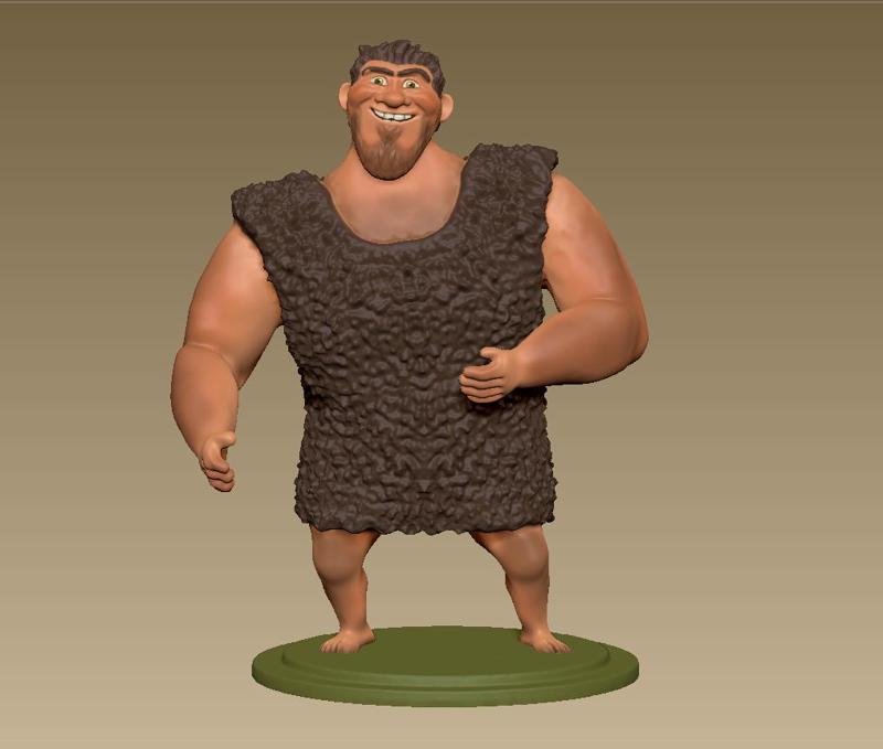 grug the caveman from The Croods movie