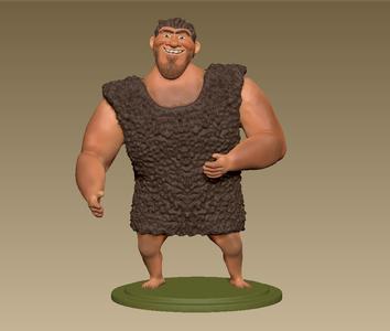 grug the caveman from The Croods movie