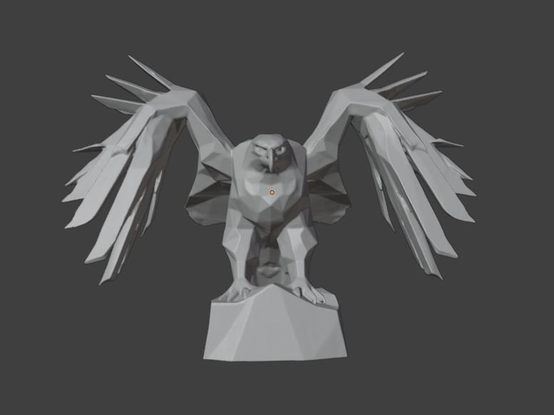 Freedom in the Heights Eagle K042 Gift Bust Figure Unique & Detailed 3D Print Model