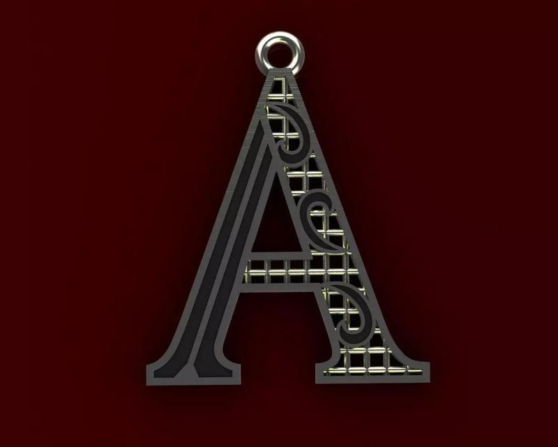 Alphabet Pendant