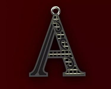 Alphabet Pendant