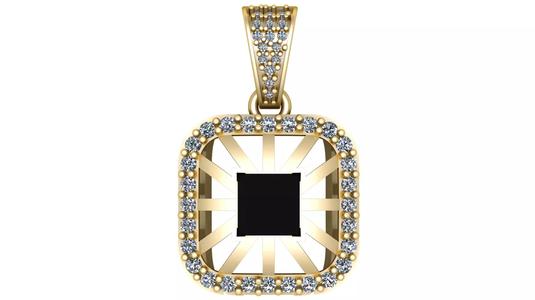 LUXURY RUSSIAN STYLE PENDANT 3D PRINTABLE MODEL