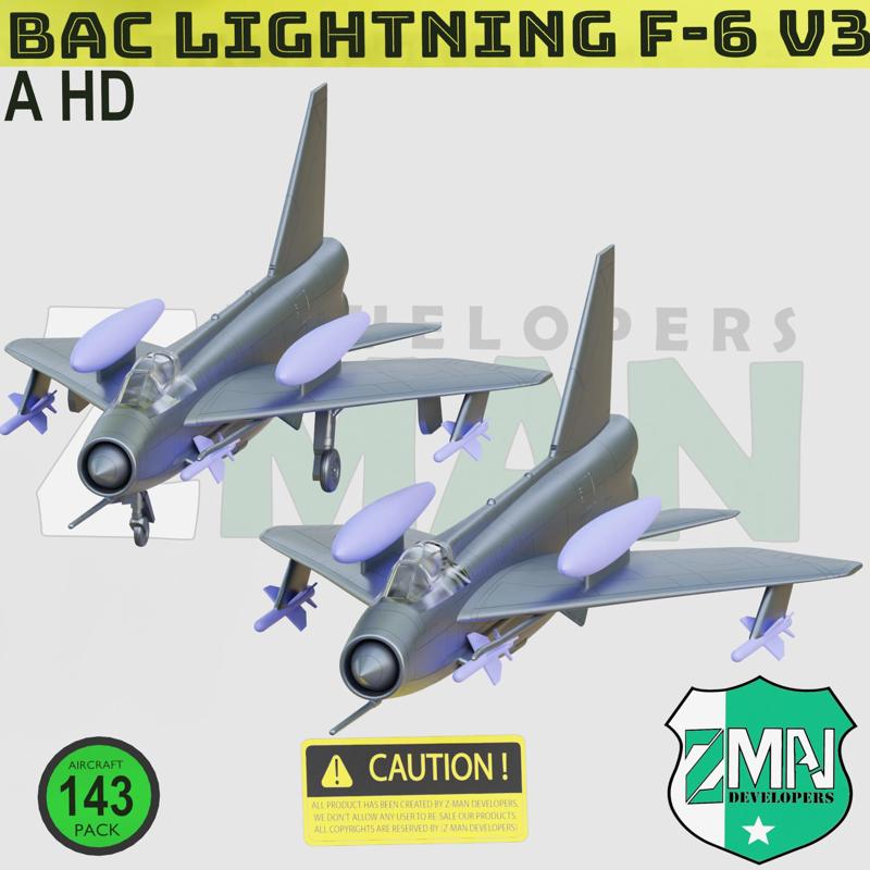 BAC ELECTRIC LIGHTNING F6 V3