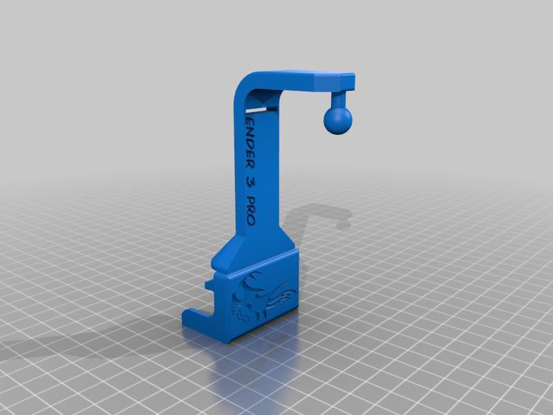 Ender 3 Pro Y Rail Pi cam mount