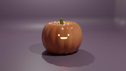 Spooky Halloween Pumpkin Cute Lantern