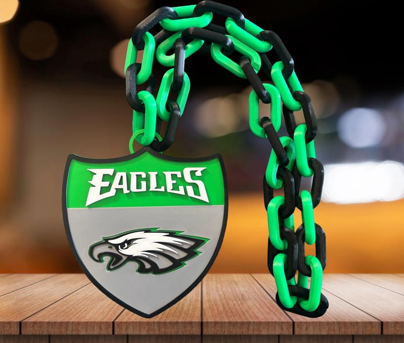 Philadelphia Eagles NFL Shield Chain
