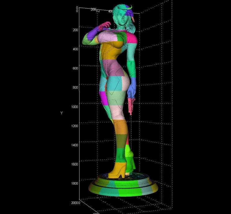 Samus Aran Zero Suit Lifesize Ready to Print