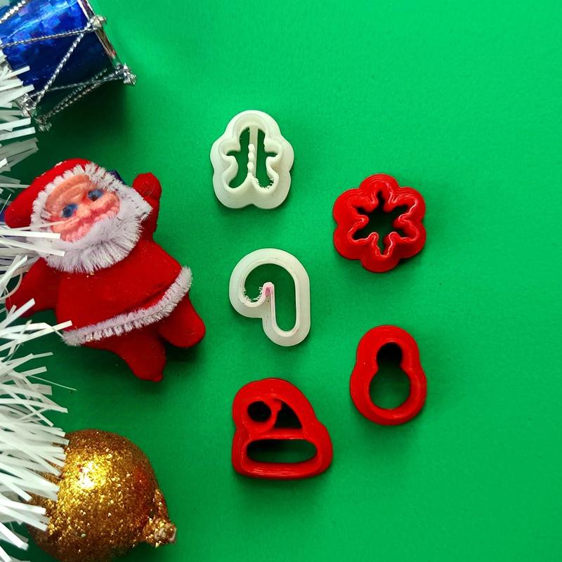 christmas theme v5 clay cutter
