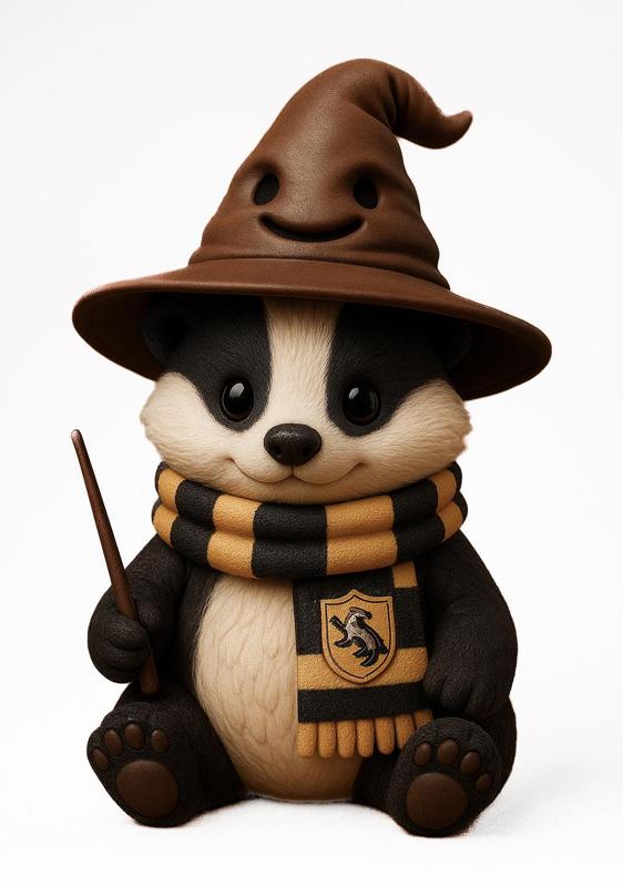Harry Potter: Hufflepuff Badger Mascot Chibi