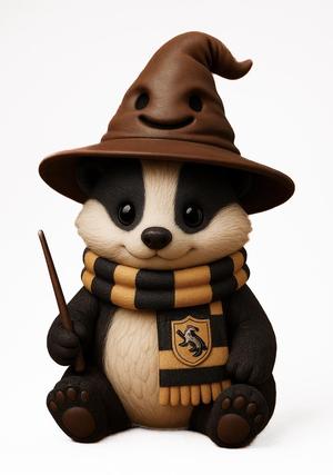 Harry Potter: Hufflepuff Badger Mascot Chibi
