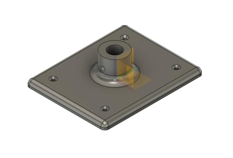 5/8 SPIGOT PLATE