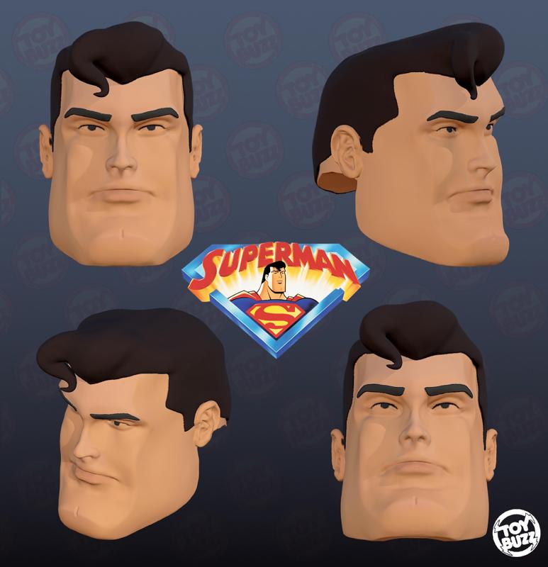 Superman TAS custom head