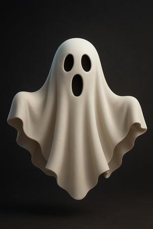 3D Halloween Ghost