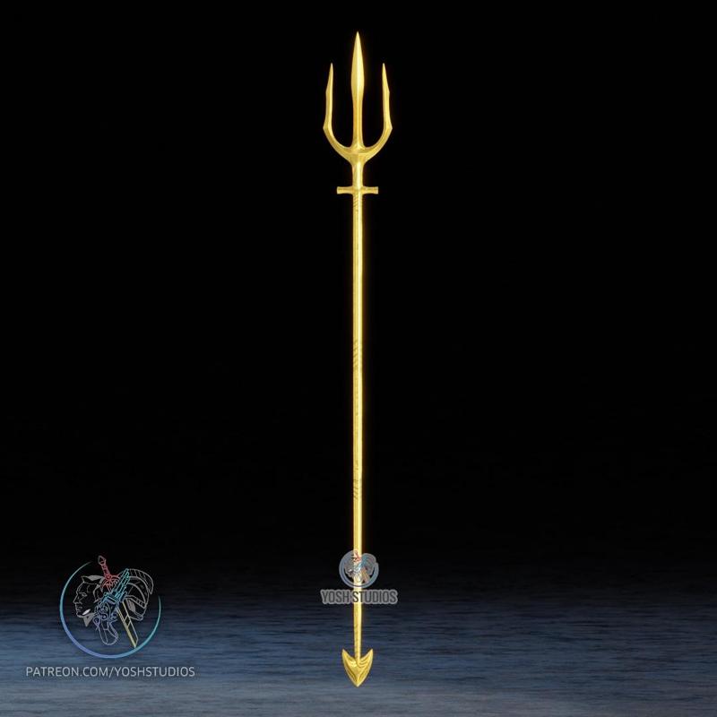 Aquaman2 Trident 3D Printer File STL
