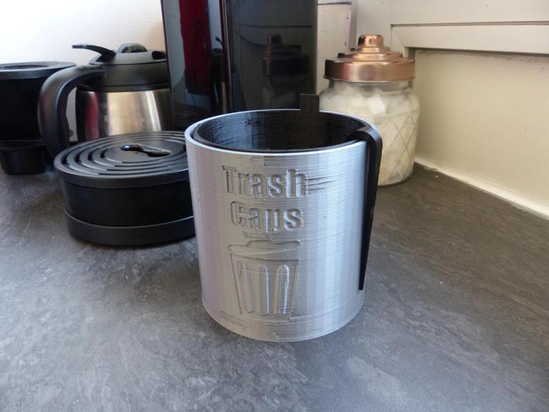 TRASH CAPS - Waste bin for coffee pods and capsules