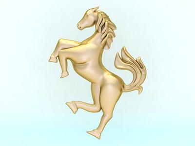 Horse for jewelry - Horse for pendant - Horse for ring - N425