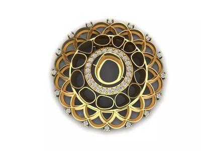 Polki earring