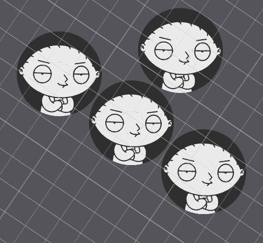 Family Guy - Stewie Griffin Tire Valve Stem Cap