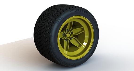 Lancia Stratos Campagnolo Rims