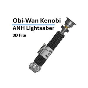 Star Wars Obi-Wan Kenobi Lightsaber (A New Hope) – 3D File