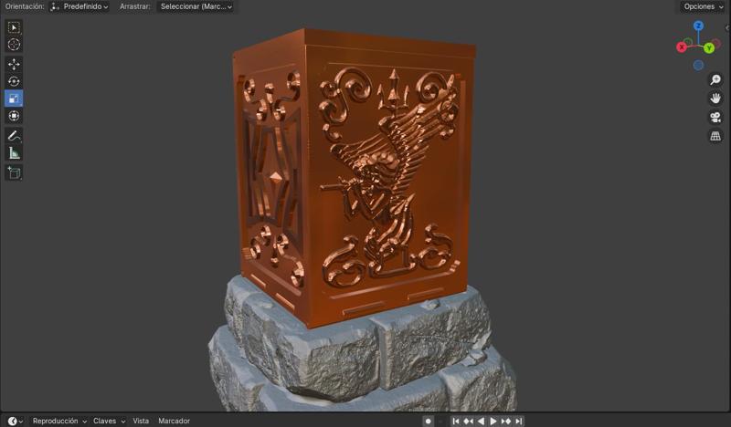 Pandora Box "Saint Seiya" (Scales Soldier Poseidon)