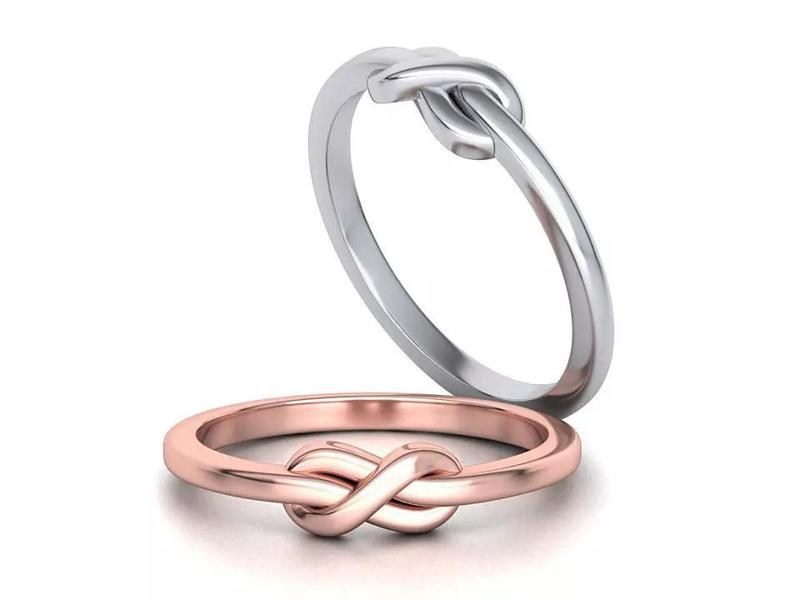 The Knot Forever Infinity ring 3dmodel