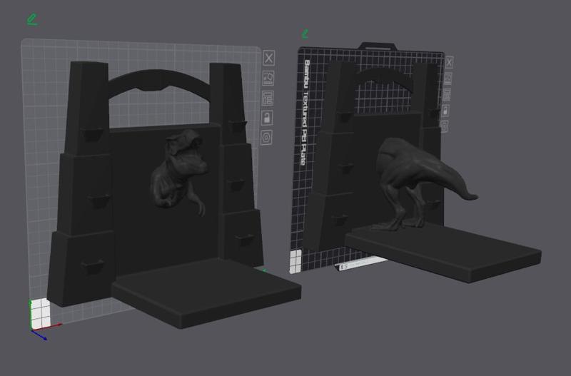 T-Rex Bookends – Jurassic Park Inspired