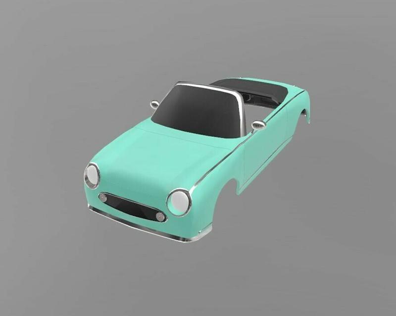 NISSAN FIGARO CABRIOLET 1:24 & 1:25 SCALE