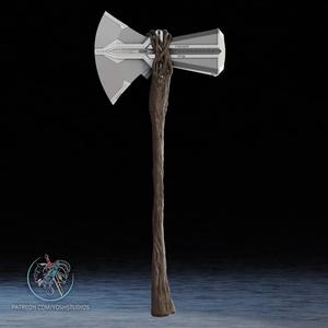 Storm Breaker Thor Axe 3D Print File STL
