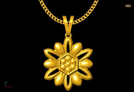 flower Pendant charm