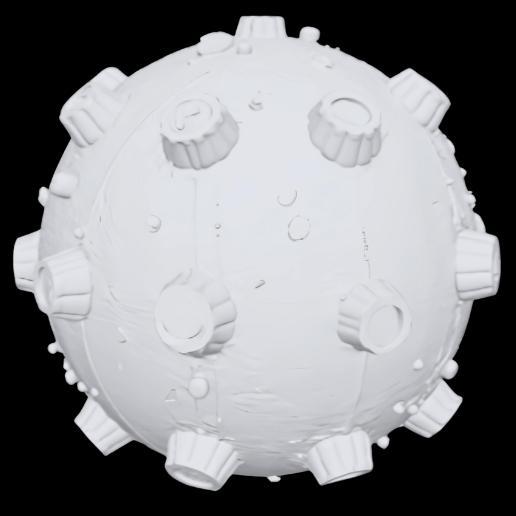 Stylized Spherical Bomb