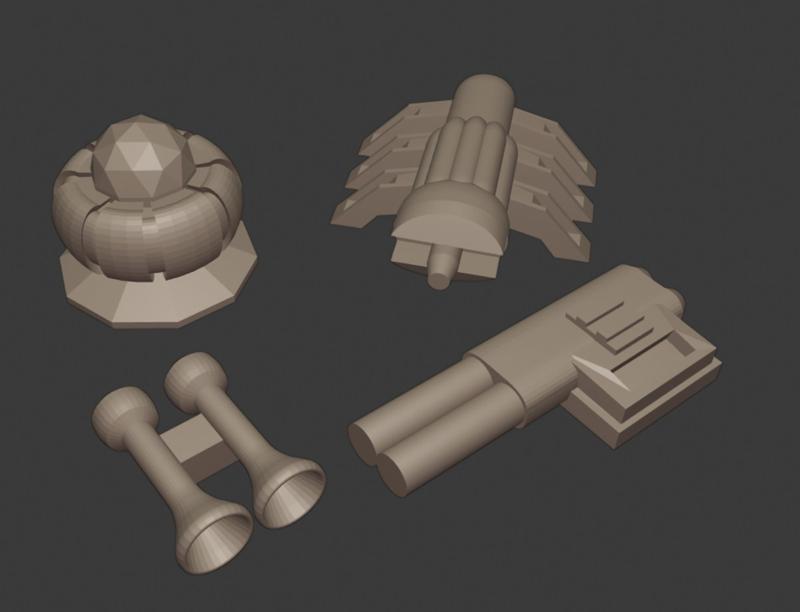 Gaslands Weird Weapon Number Three Set